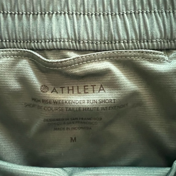 Athleta High Rise Weekender Run Short - Picture 3 of 4